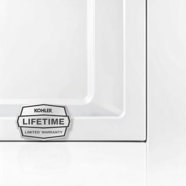 Kohler White Acrylic Contemporary Bathtub-10