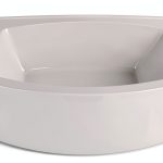 Kingston Brass White Recessed Bathtub-0
