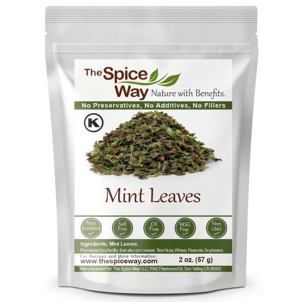 Dried Mint Leaf The Spice Way Pure Herb Cooking Tea-0