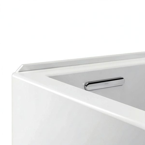 Kohler White Acrylic Contemporary Bathtub-9