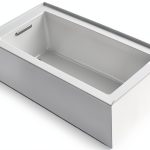 Kohler White Acrylic Contemporary Bathtub-0