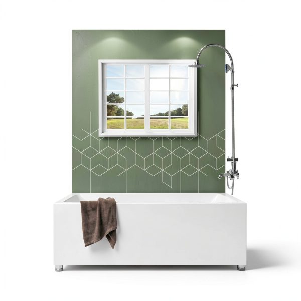 Fine Fixtures White Fiberglass Bathtub 70 Gallon-7