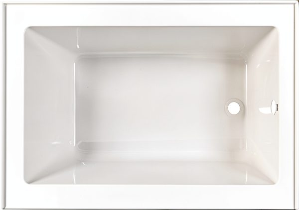 Acrylic Bathtub Fine Fixtures Modern White Alcove-3