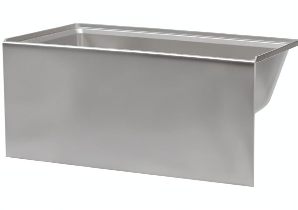 Acrylic Bathtub Fine Fixtures Modern White Alcove-2