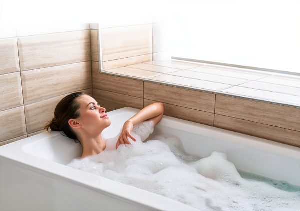 Fine Fixtures White Rectangular Bathtub-6