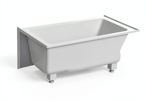 Fine Fixtures White Rectangular Bathtub-7