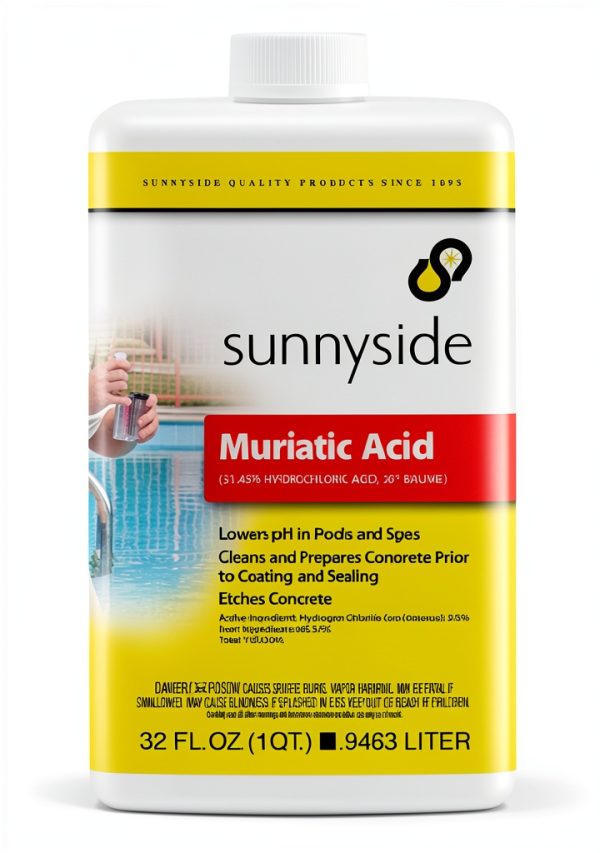 Sunnyside Corporation 71032 1-Quart Muriatic Acid-0