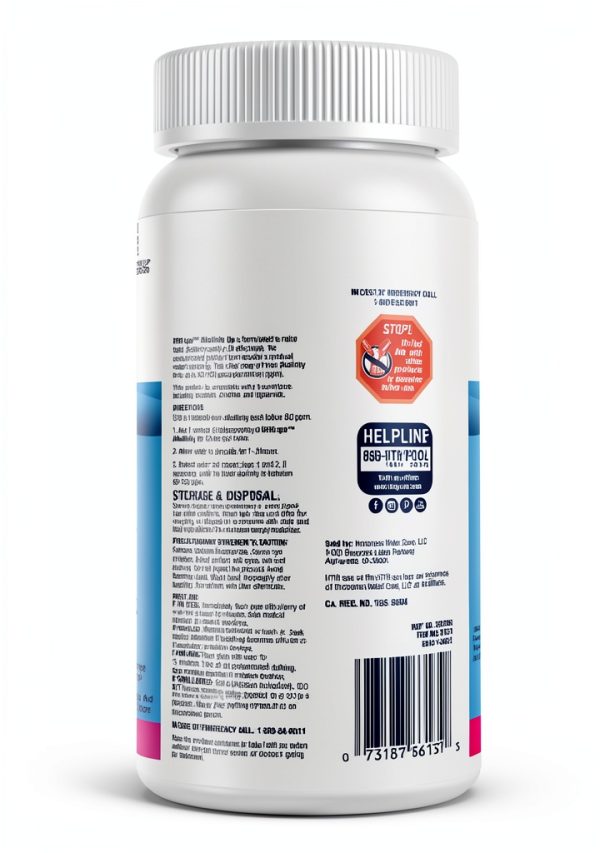 HTH Spa 86131 Alkalinity up, Spa & Hot Tub Chemical Raises Alkalinity, Stabilizes pH Fluctuation, 1.25 lbs-1