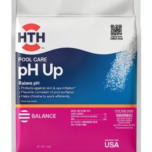 HTH 67058 Swimming Pool Care pH Up, Raises pH, Swimming Pool Chemical, 4 Lbs-0