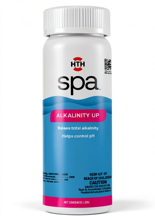 HTH Spa 86131 Alkalinity up, Spa & Hot Tub Chemical Raises Alkalinity, Stabilizes pH Fluctuation, 1.25 lbs-0